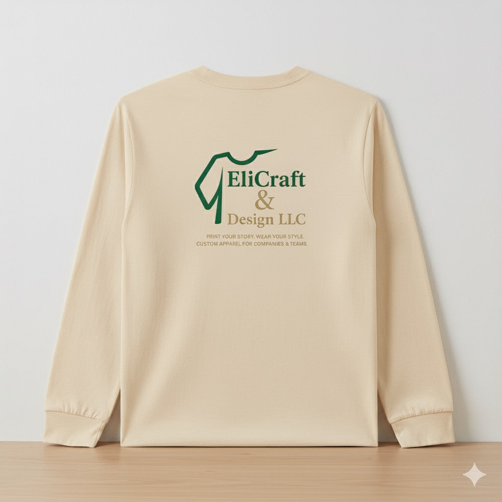 Custom Gildan G540 Adult Heavy Cotton 5.3 oz. Long-Sleeve T-Shirt size S to XL