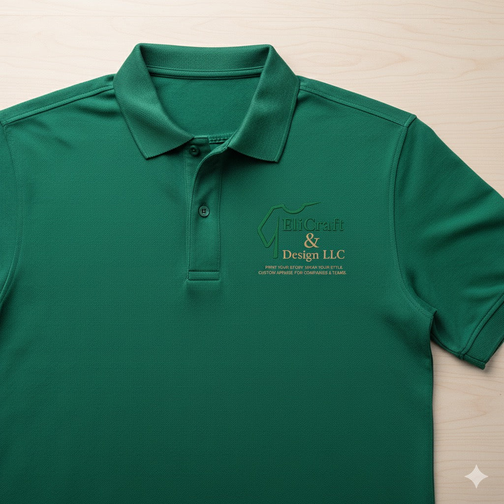 Custom Men's Performance Dri-Tech Polo Size S to XL