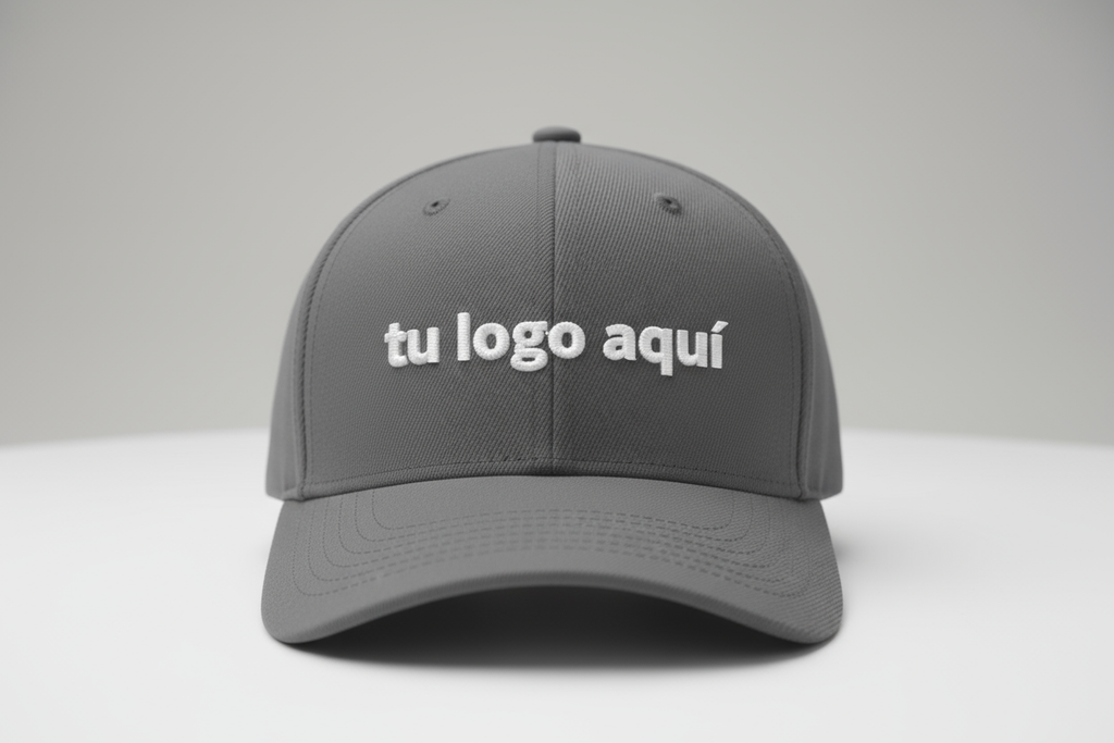 hazme una gorra que diga to logo aqui 
